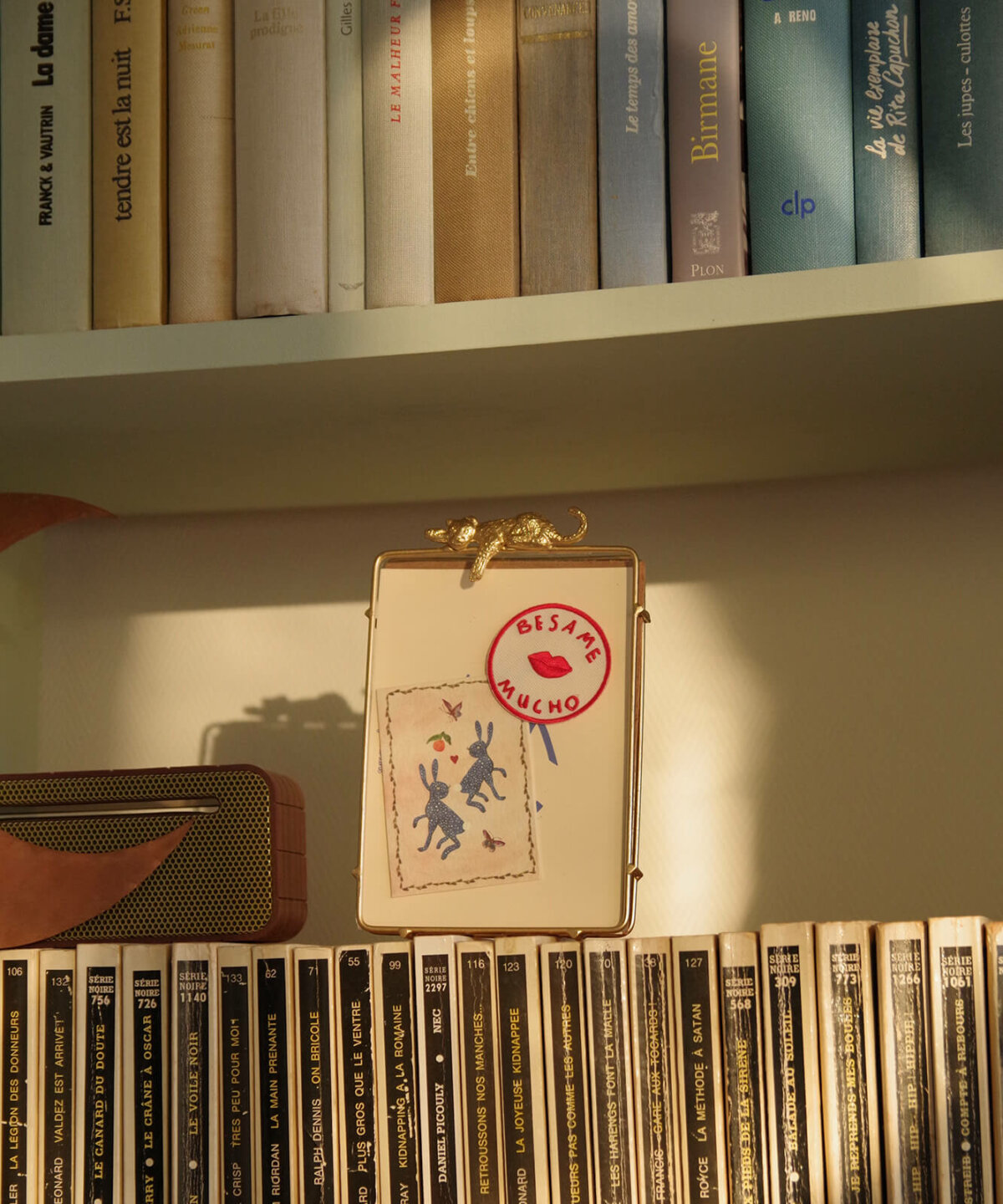 Jenna Leopard Frame Large