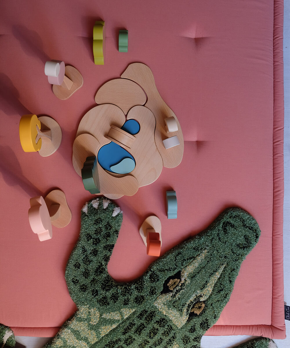 Coolio Krokodil Teppich S