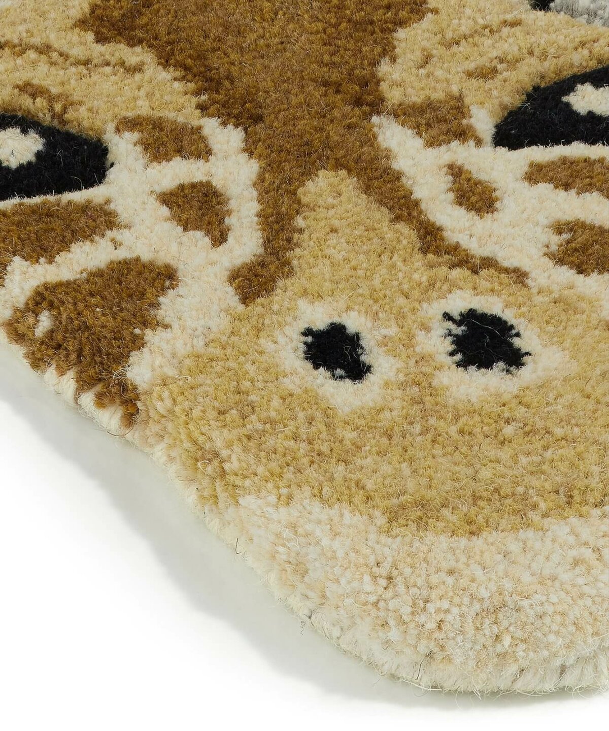 Gimpy Giraffe Head Rug