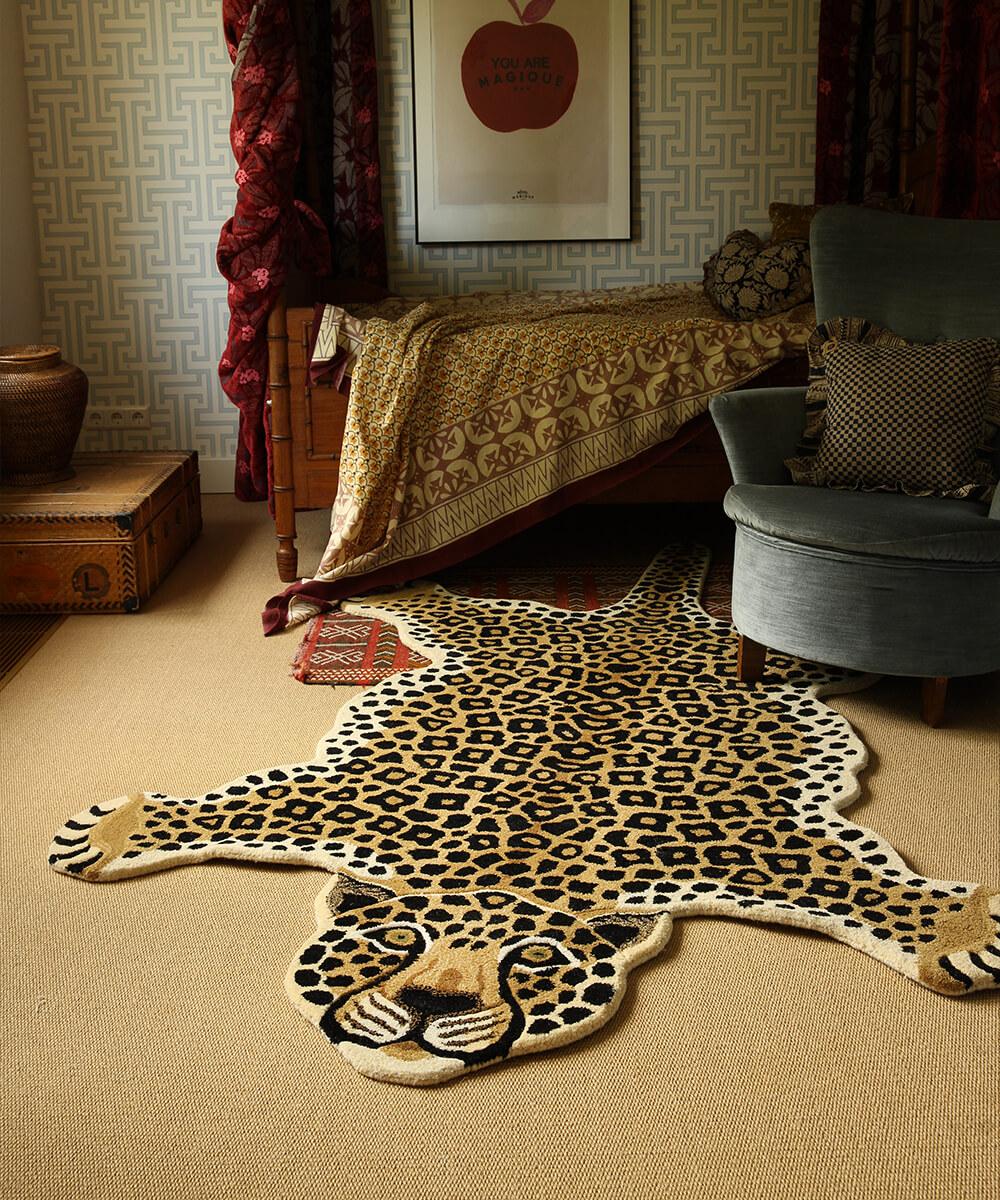 Loony Leopard Teppich XL