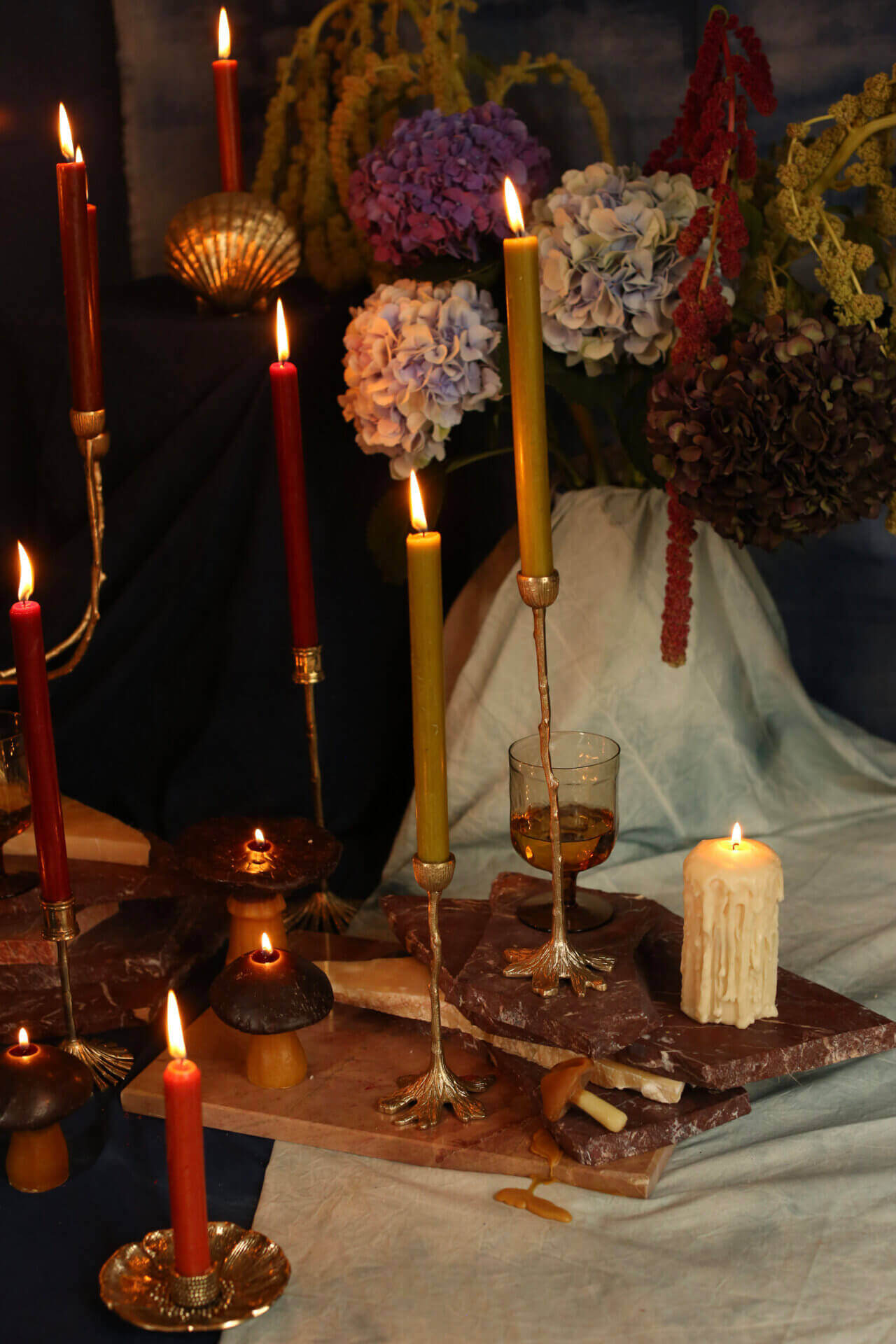 Misty Tree Kandelaar 19 cm