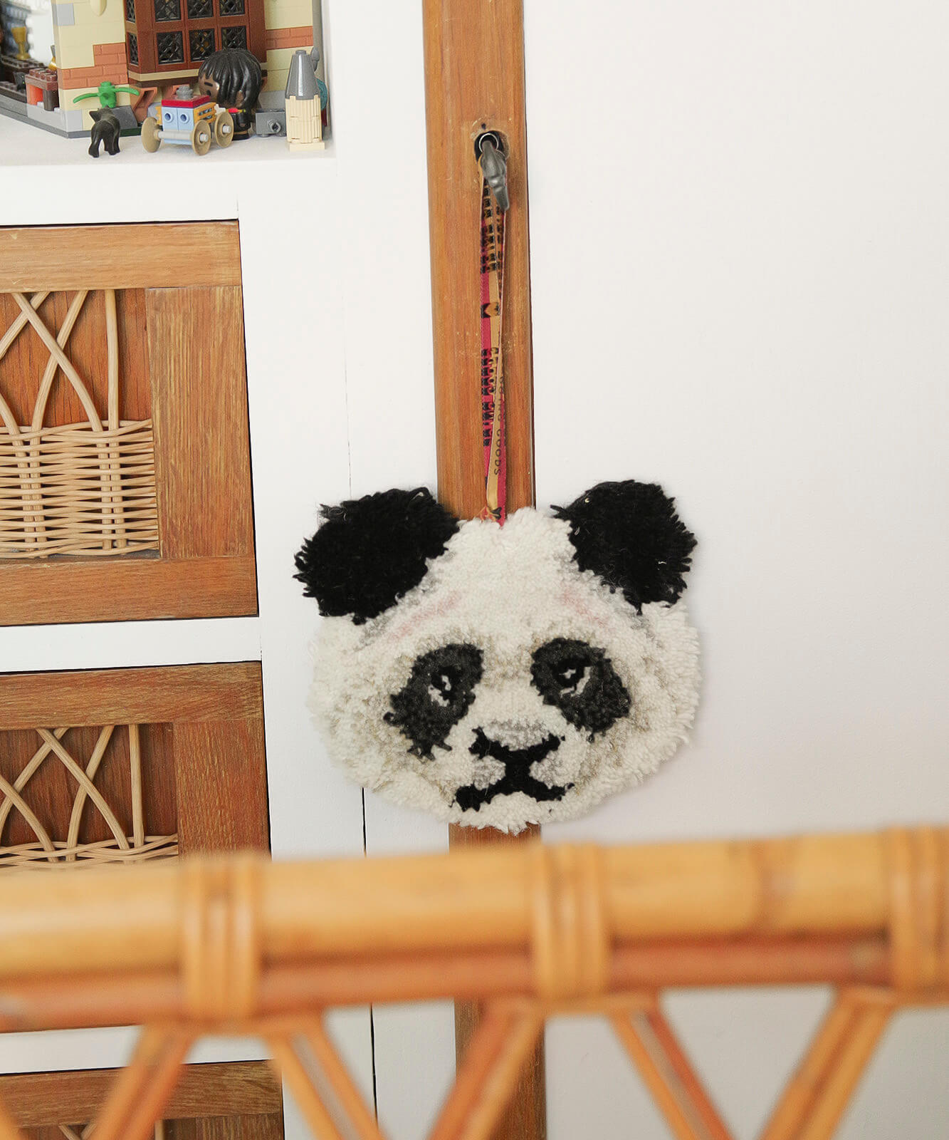Plumpy Panda Dierenkop Hanger