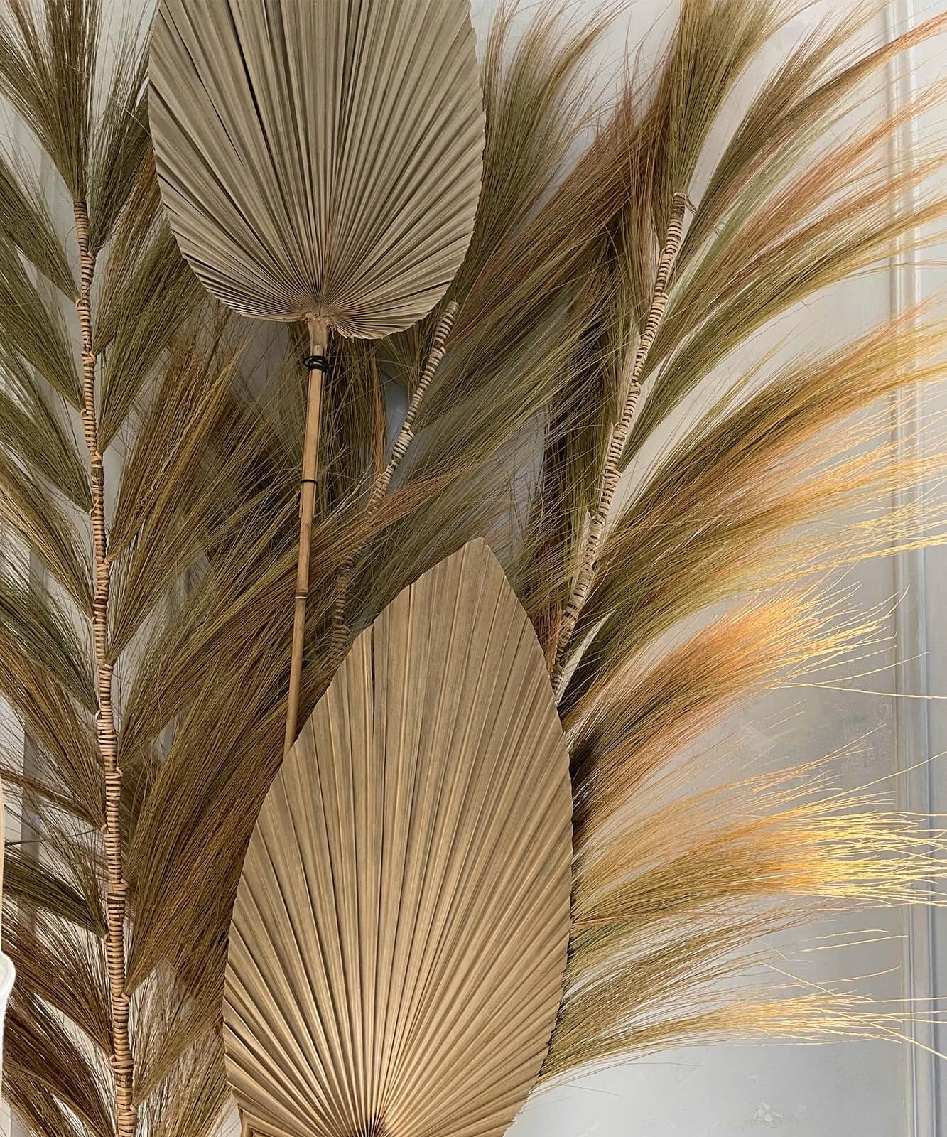 Wavy Palm Leaf set of 2