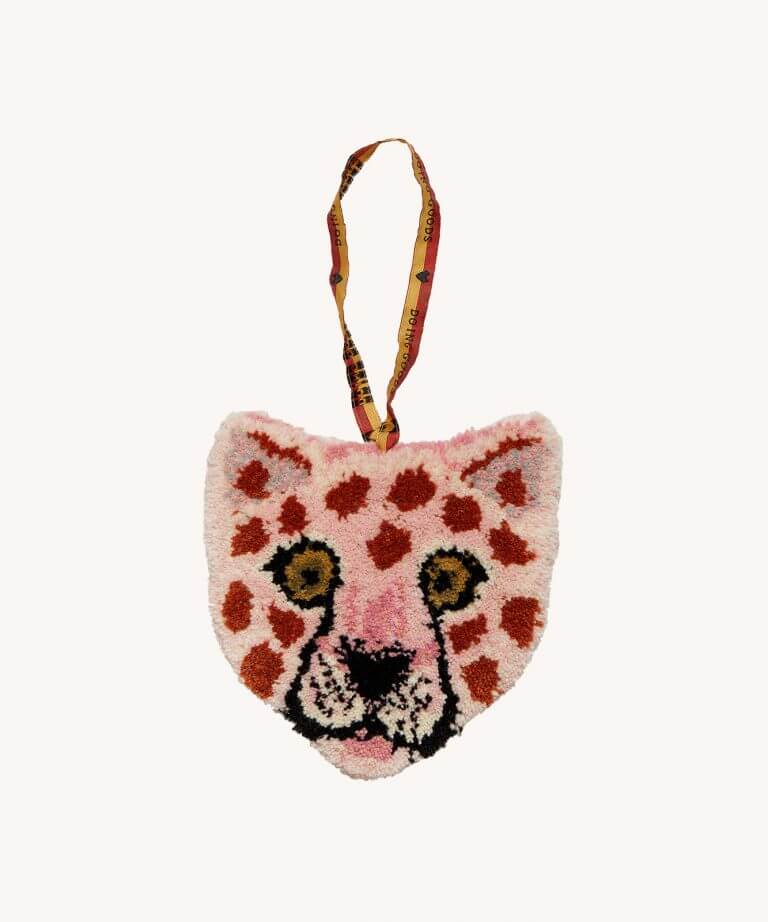 Pinky Leopard Geschenkanhänger