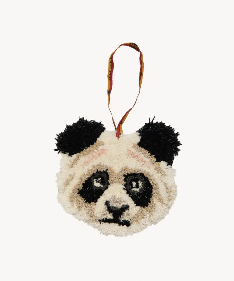 Plumpy Panda Head Rug - Doing Goods