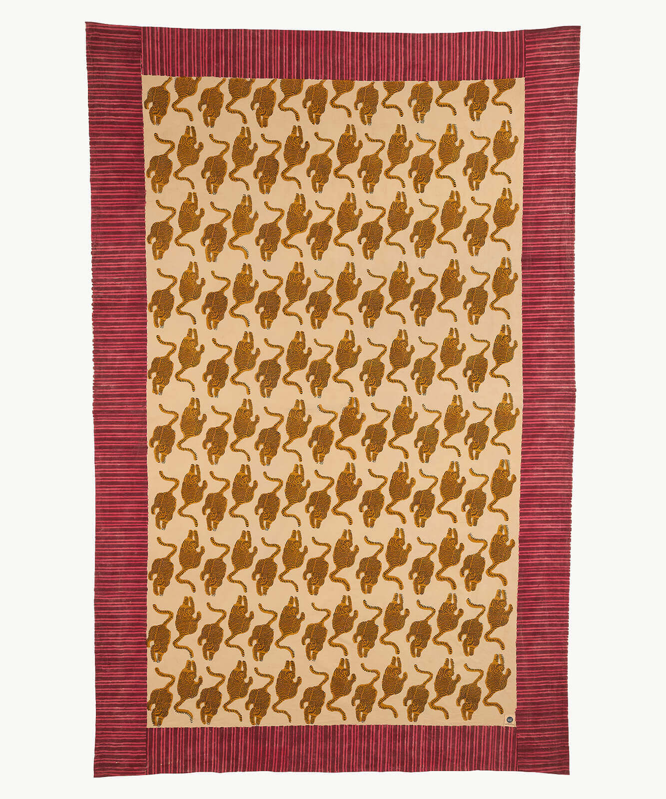 Plaid Powder Tiger Simple dans un sac fourre-tout