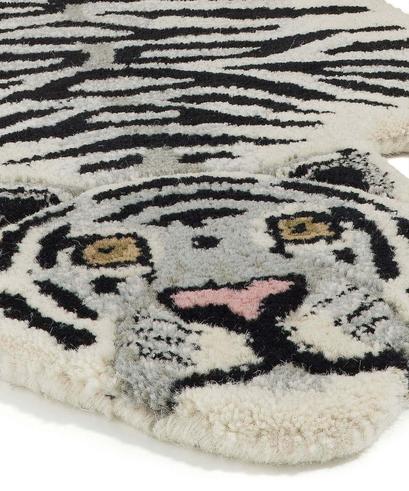 Tapis Snowy Tiger Small