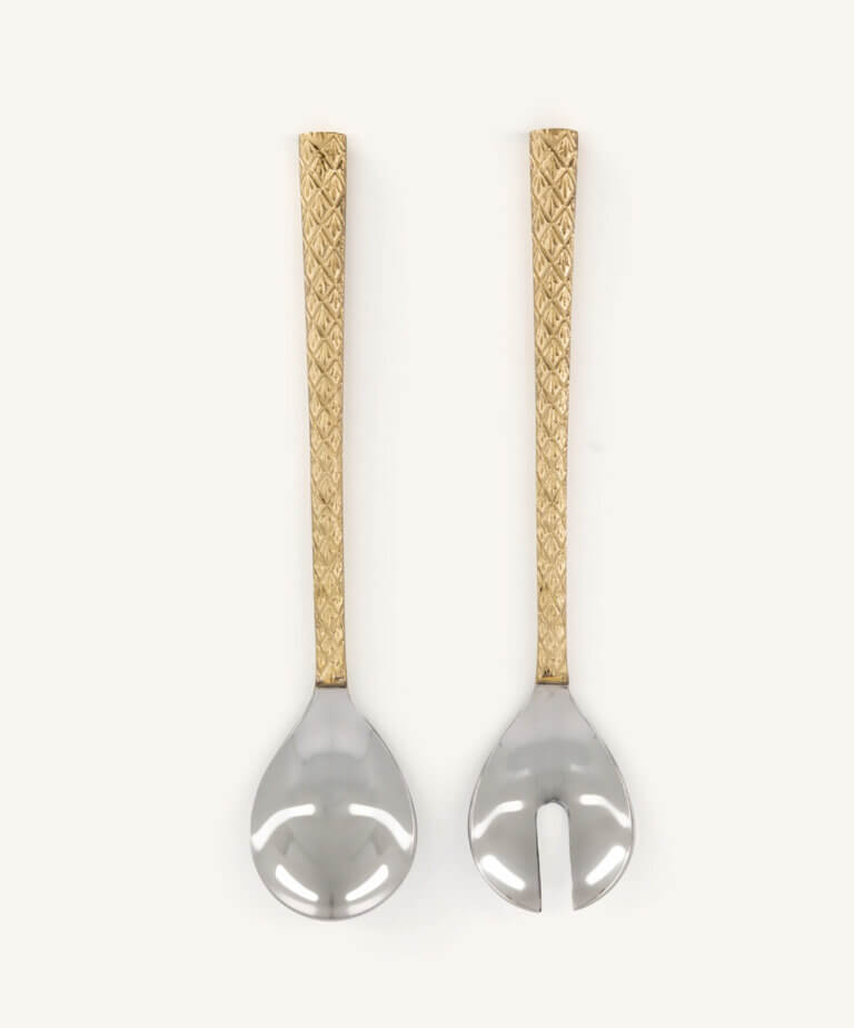 Chameli Salad Server Set of 2 (in giftbox)