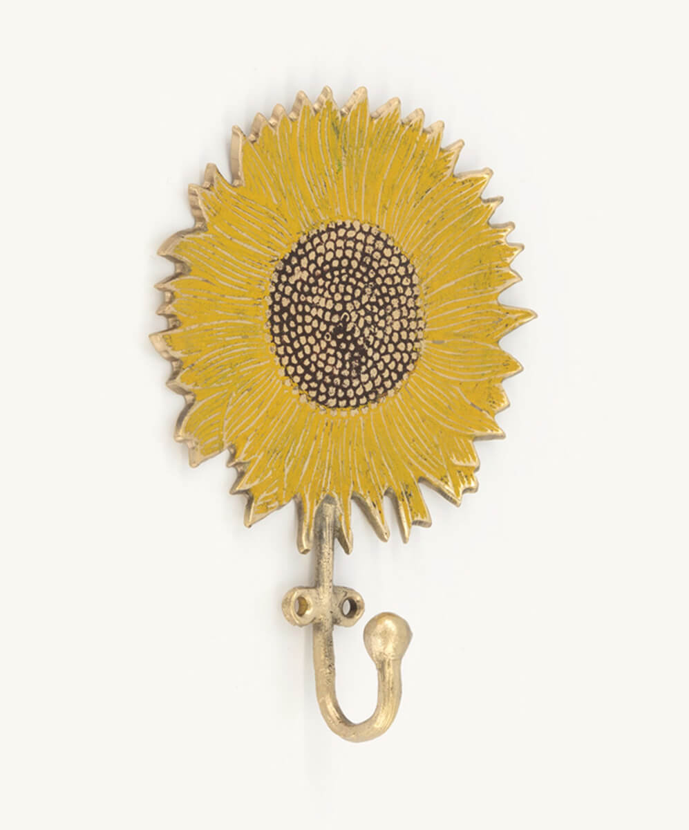 Sunny Sunflower Haken groß