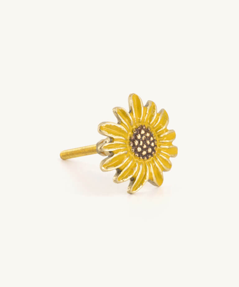 Sunny Sunflower Knob