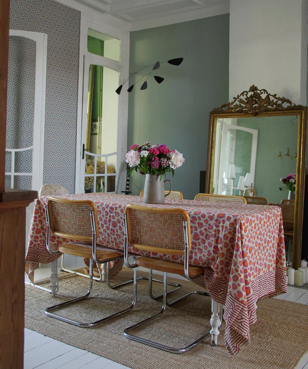 Pink Leopard Single Throw in Tote Bag