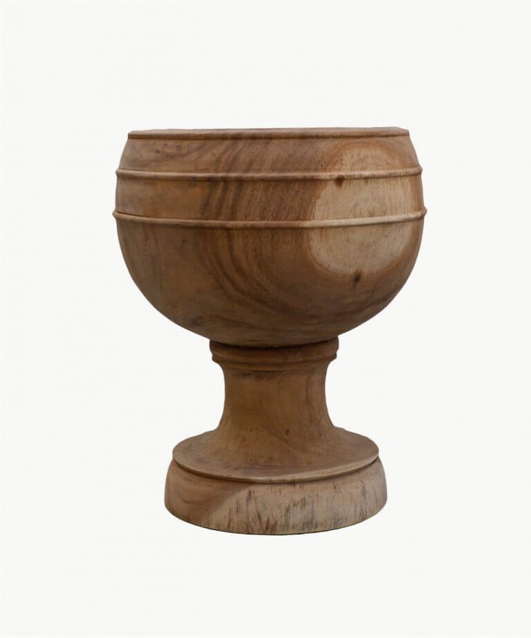 Solid Reclaimed Wooden Goblet 106