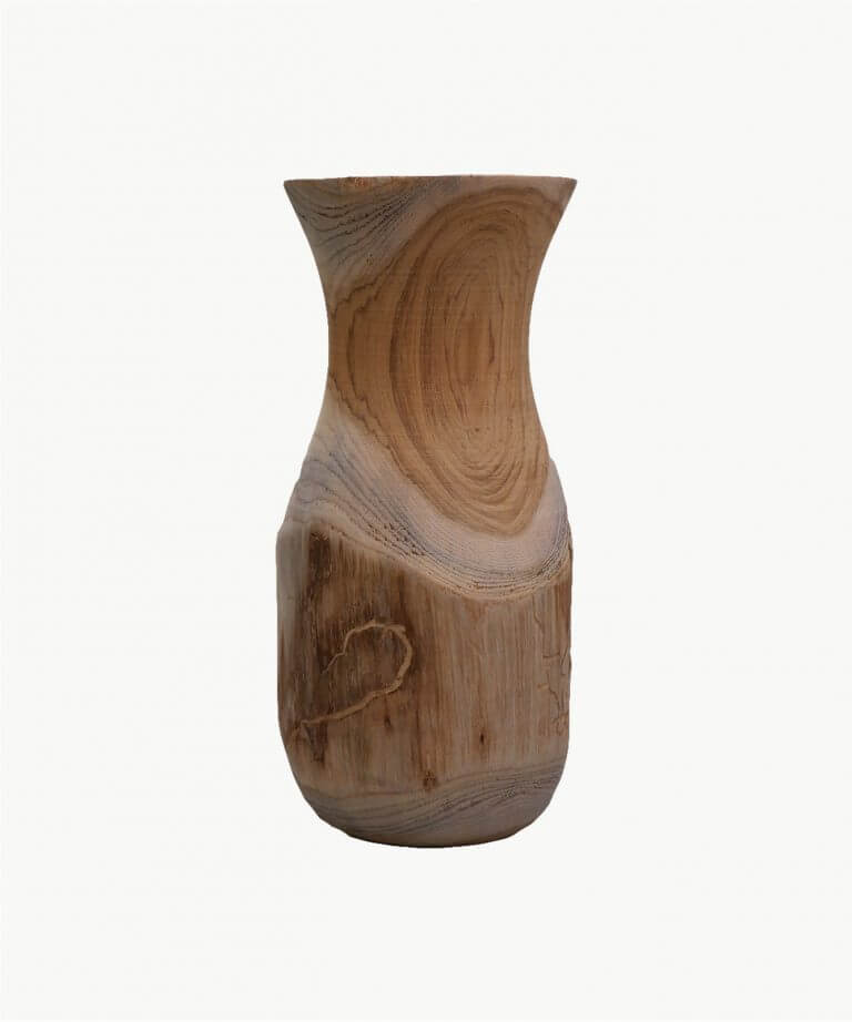 Wooden Vase 100