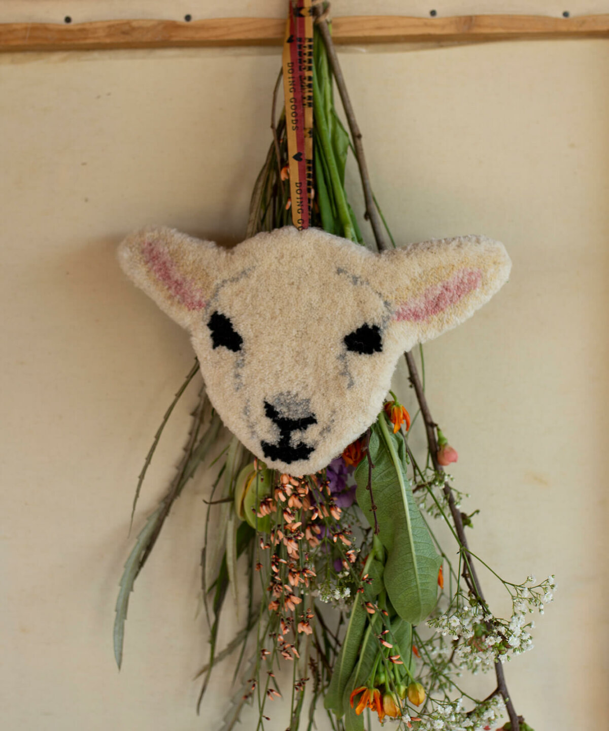 Woolly Lamb Gift Hanger