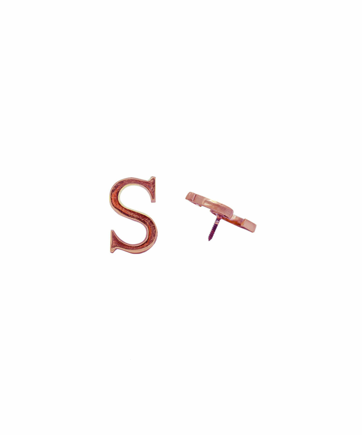 Copper Brass Letter S