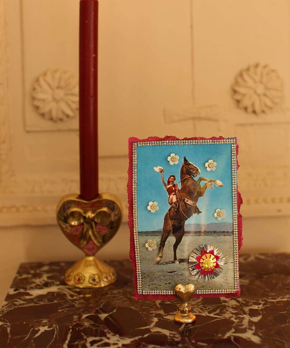 Holly Heart Kartenhalter