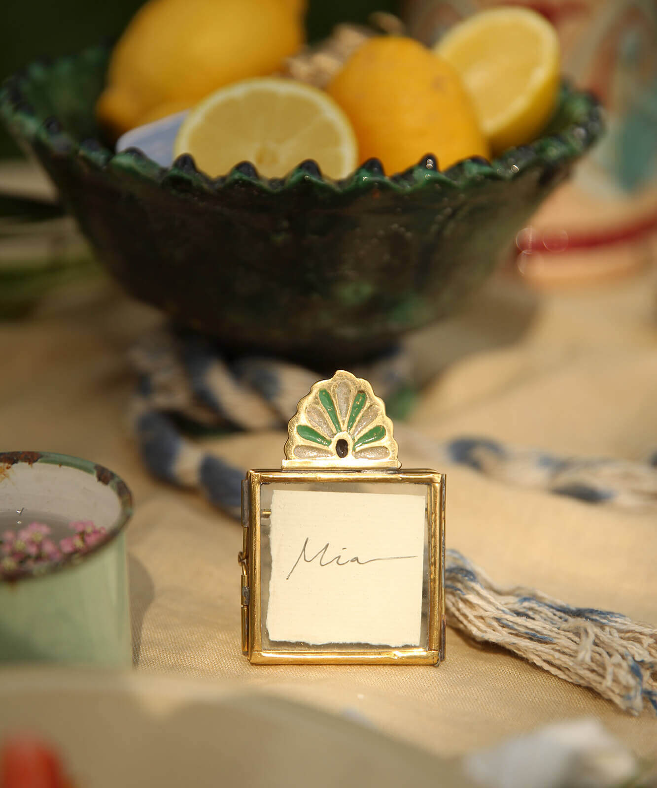 Rosie Roset Mini Rahmen Grün