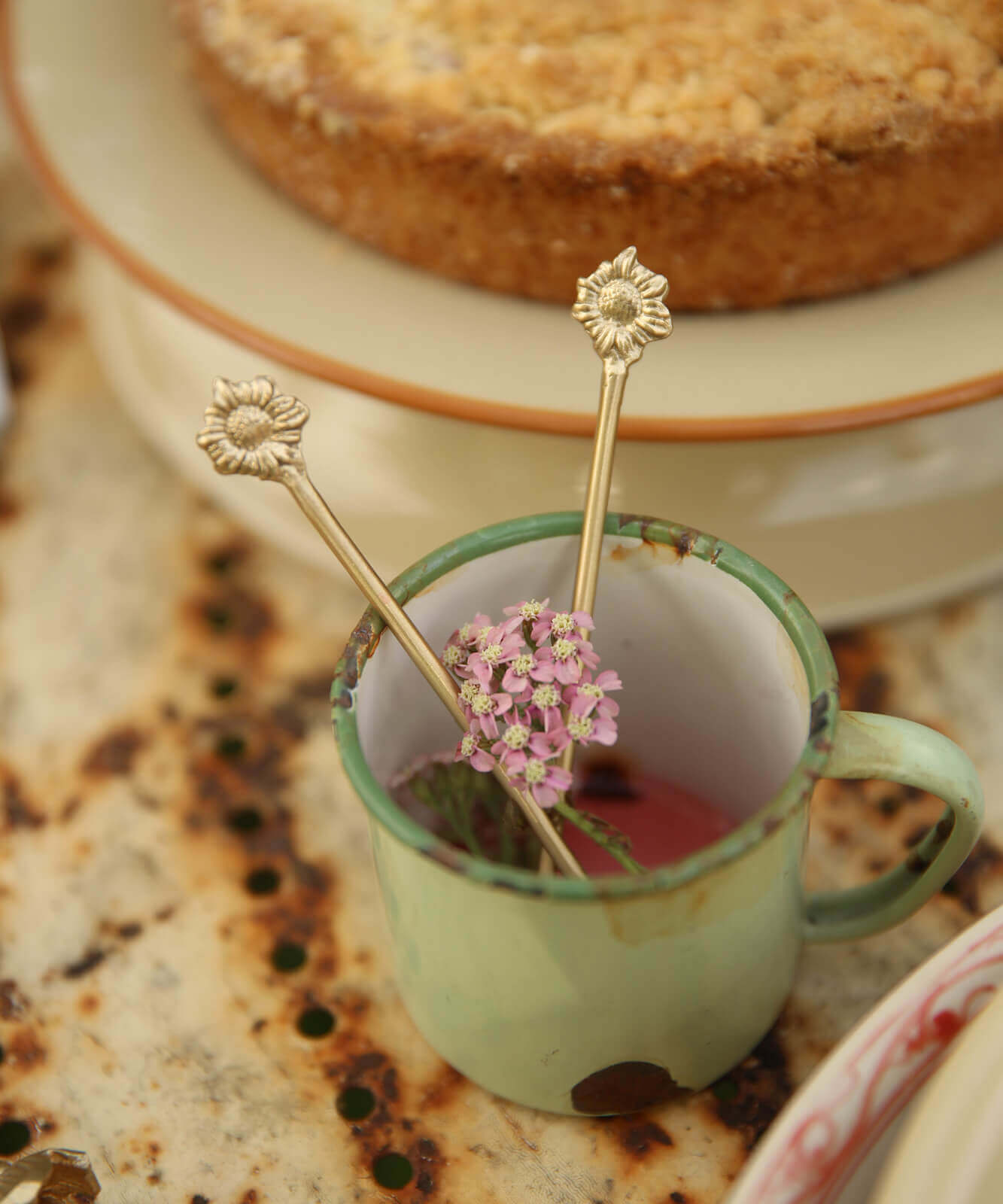 Sunny Sunflower Teaspoon Set of 2