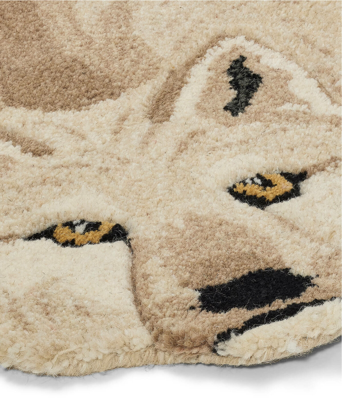 Woozy Wolf Rug Large