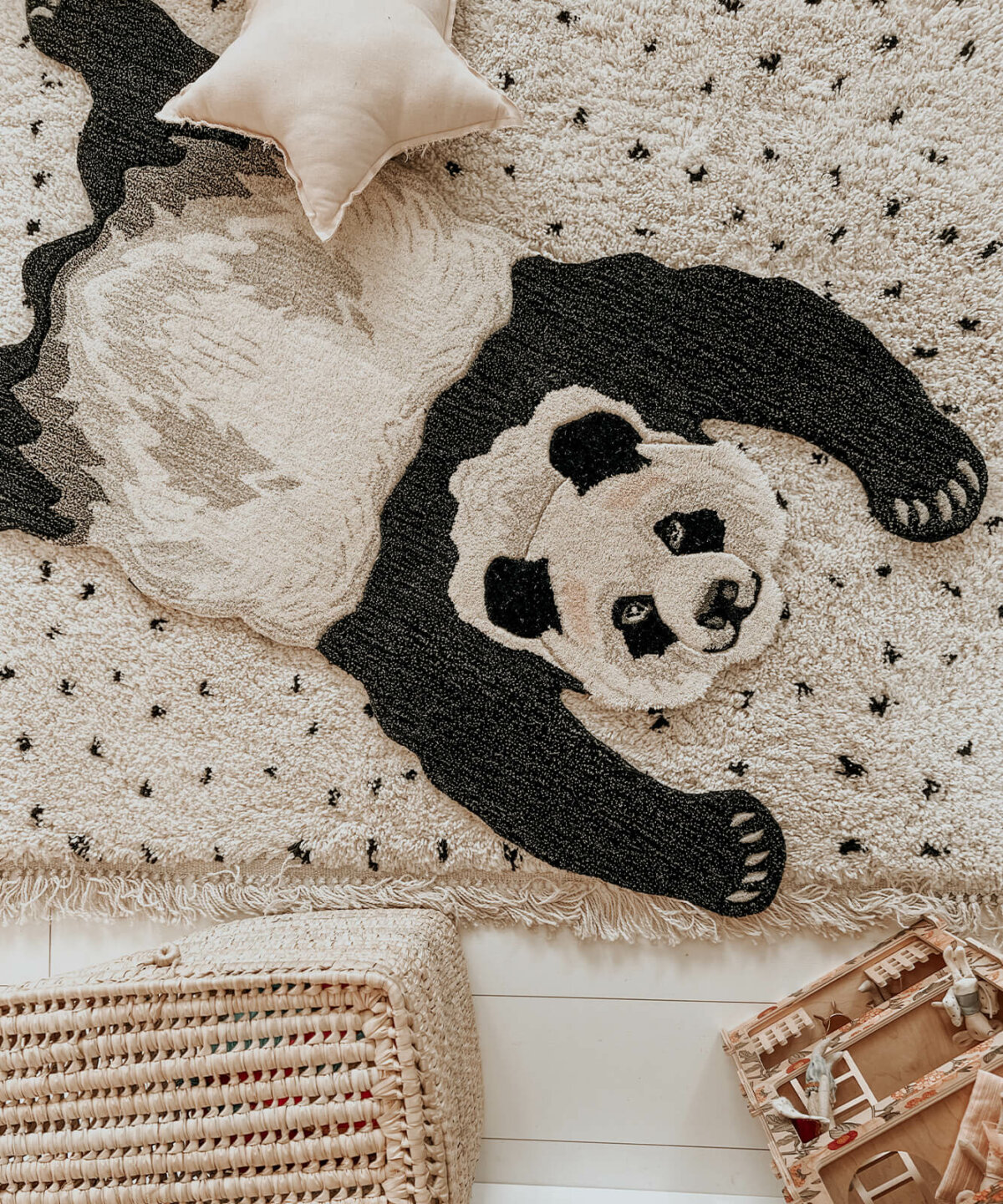 Plumpy Panda Rug Small