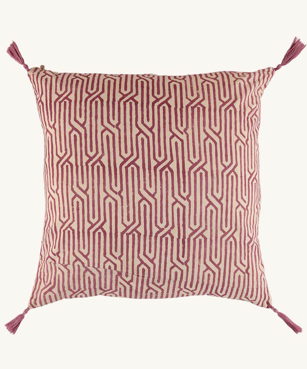 Pink Leopard Pillow Large