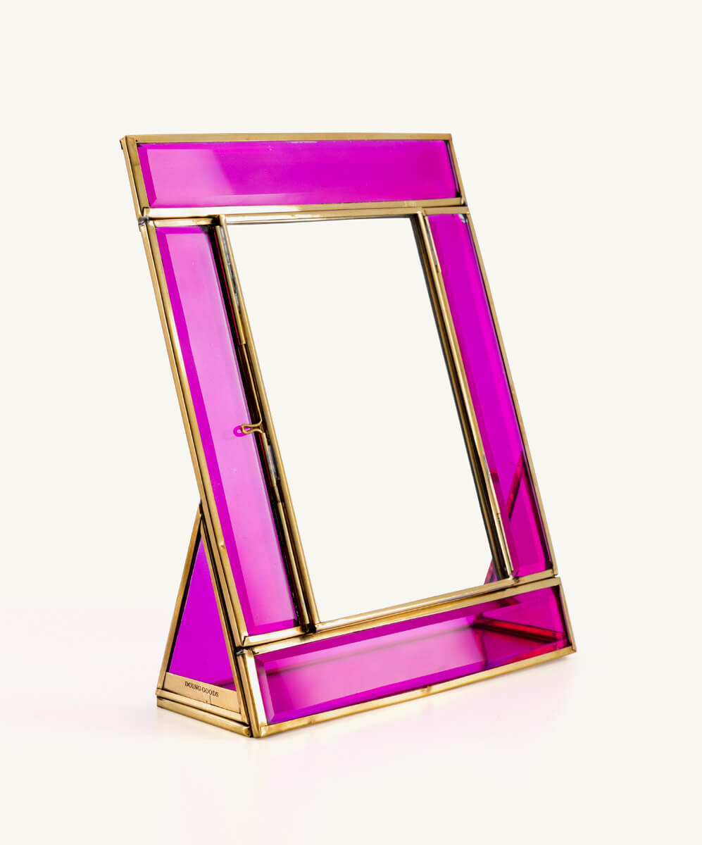 Bonnie Colored Frame Large Ruby Pink (in giftbox)