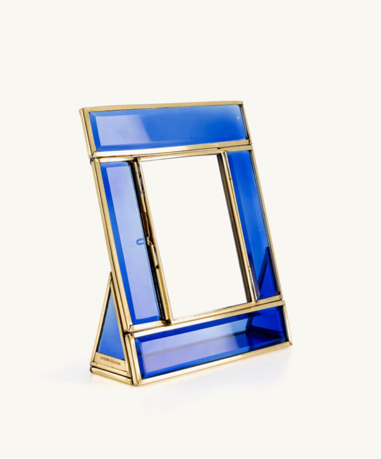 Bonnie Frame Small Sapphire Blue in Giftbox