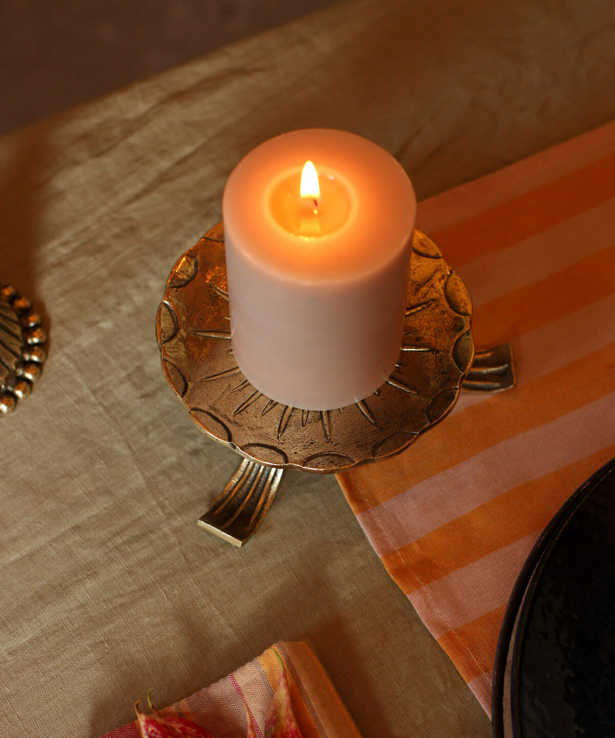 Leya Pillar Candle Holder Ø 13 cm