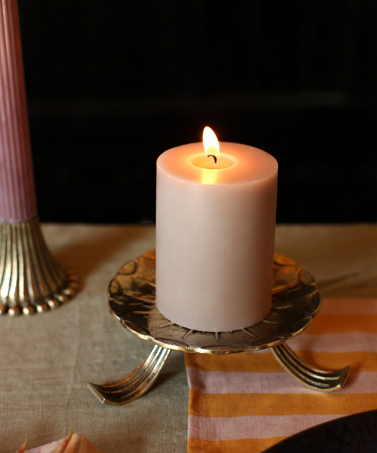 Leya Pillar Candle Holder Ø 13 cm