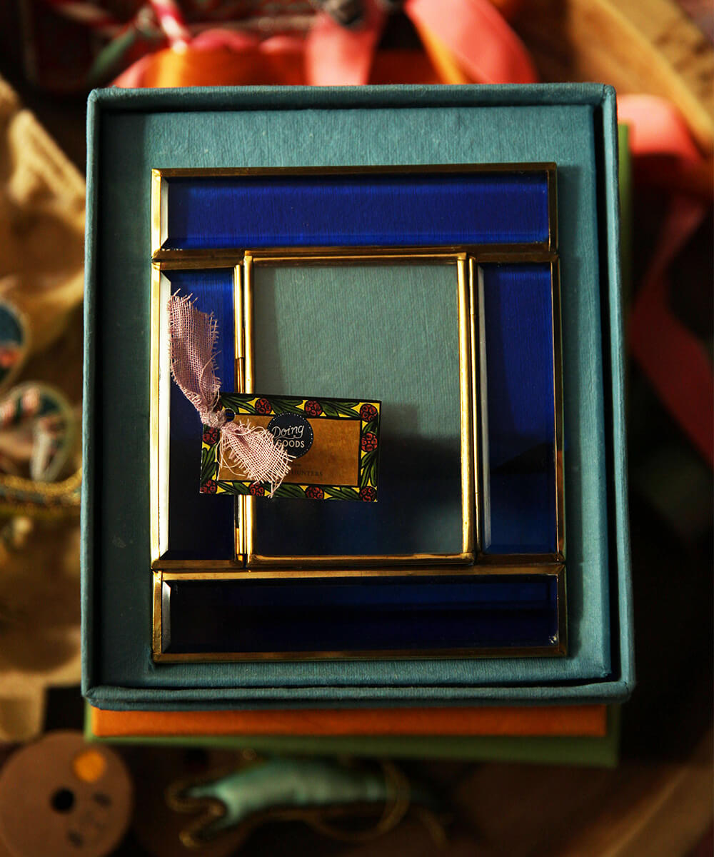 Bonnie Gekleurd Frame Klein Saffierblauw in cadeaubox
