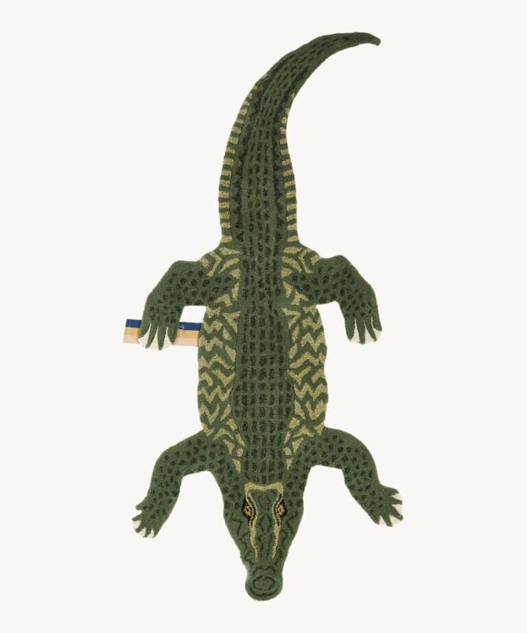 Coolio Crocodile Rug Large