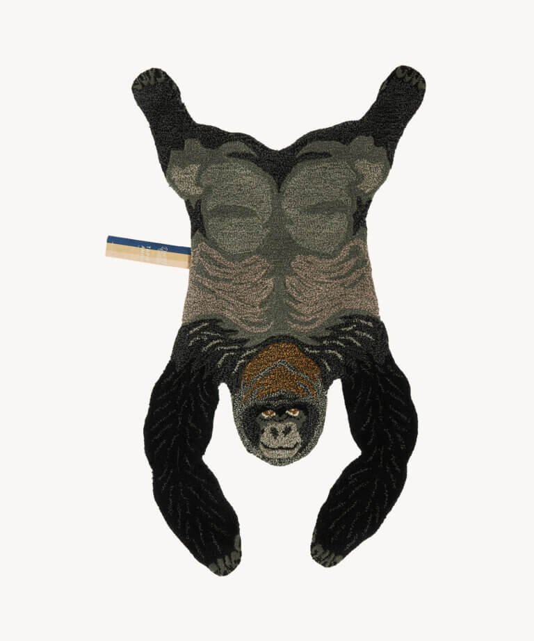 Groovy Gorilla Rug Small