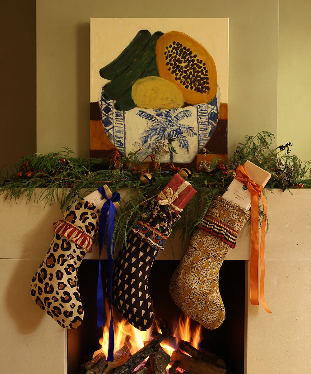 Leopard Christmas Stocking