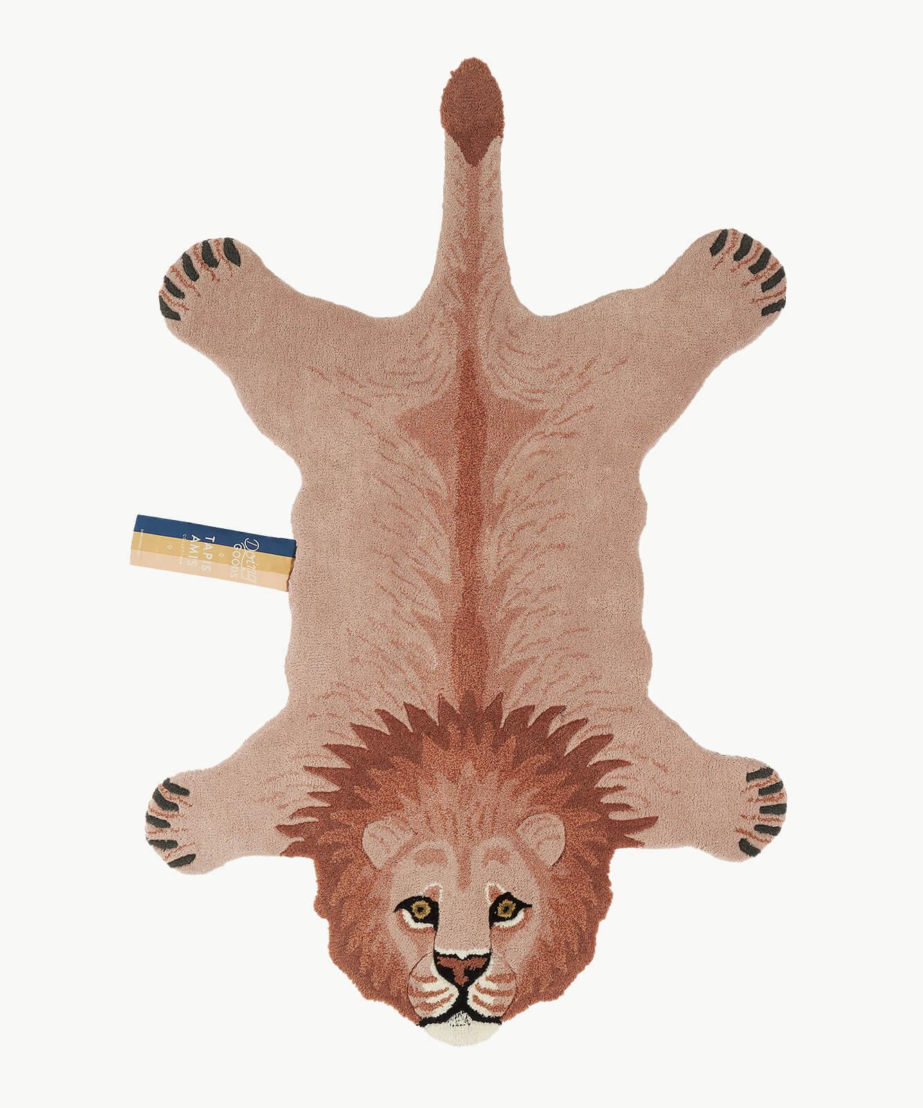 Pinky Lion Rug Large