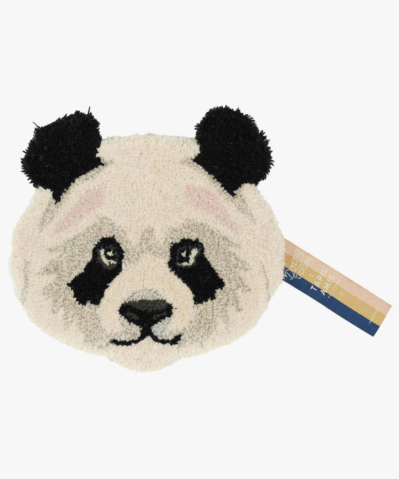Plumpy Panda Head Rug - Doing Goods