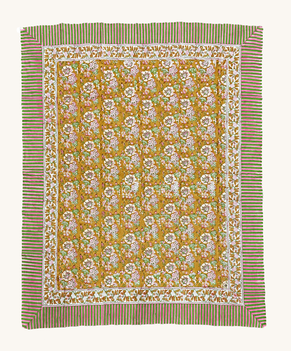Marigold Double Throw in Tote Bag