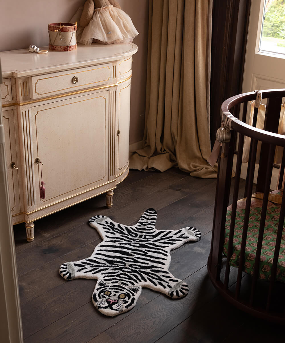 Tapis Snowy Tiger Small