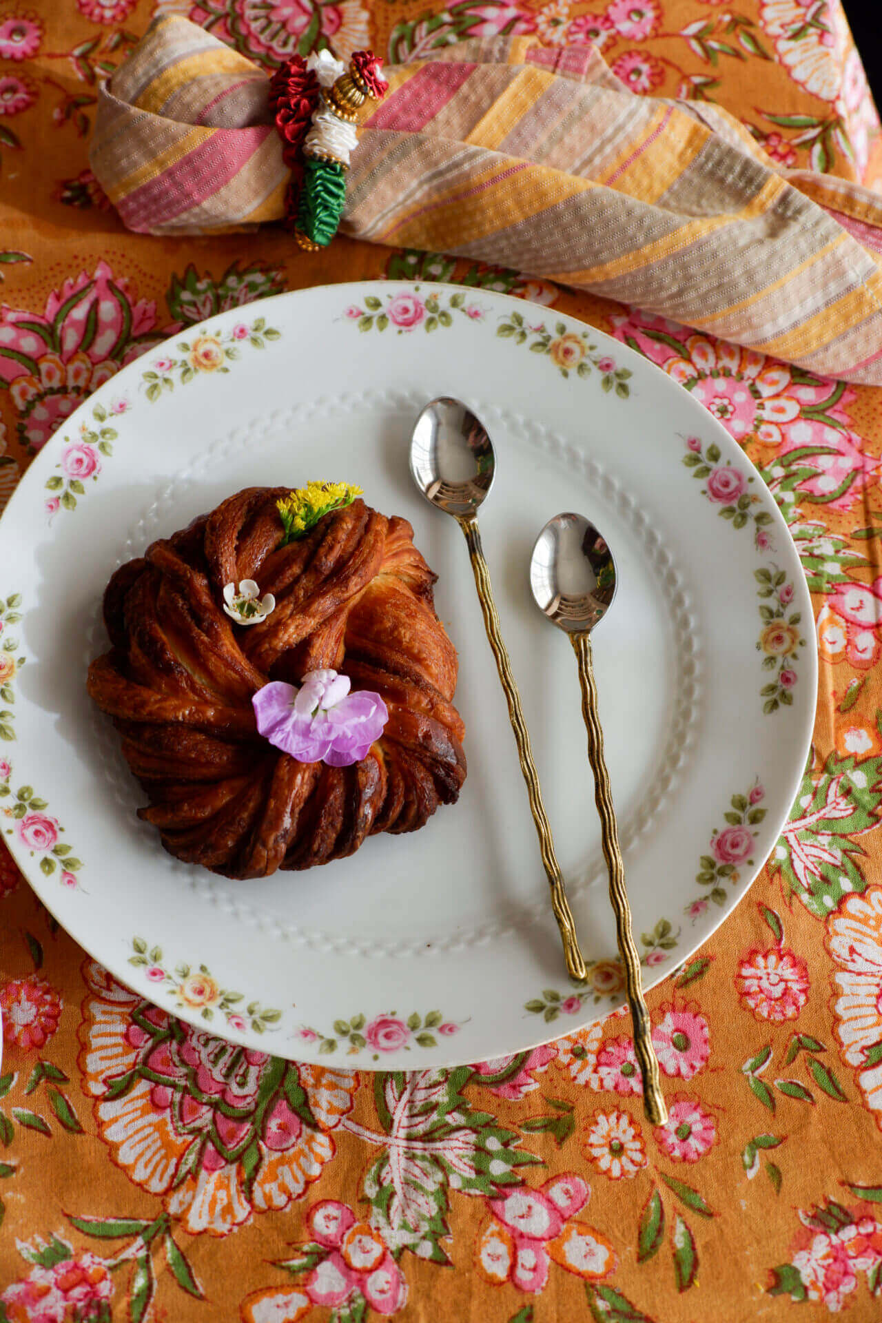 Set de cuillères à café ondulées