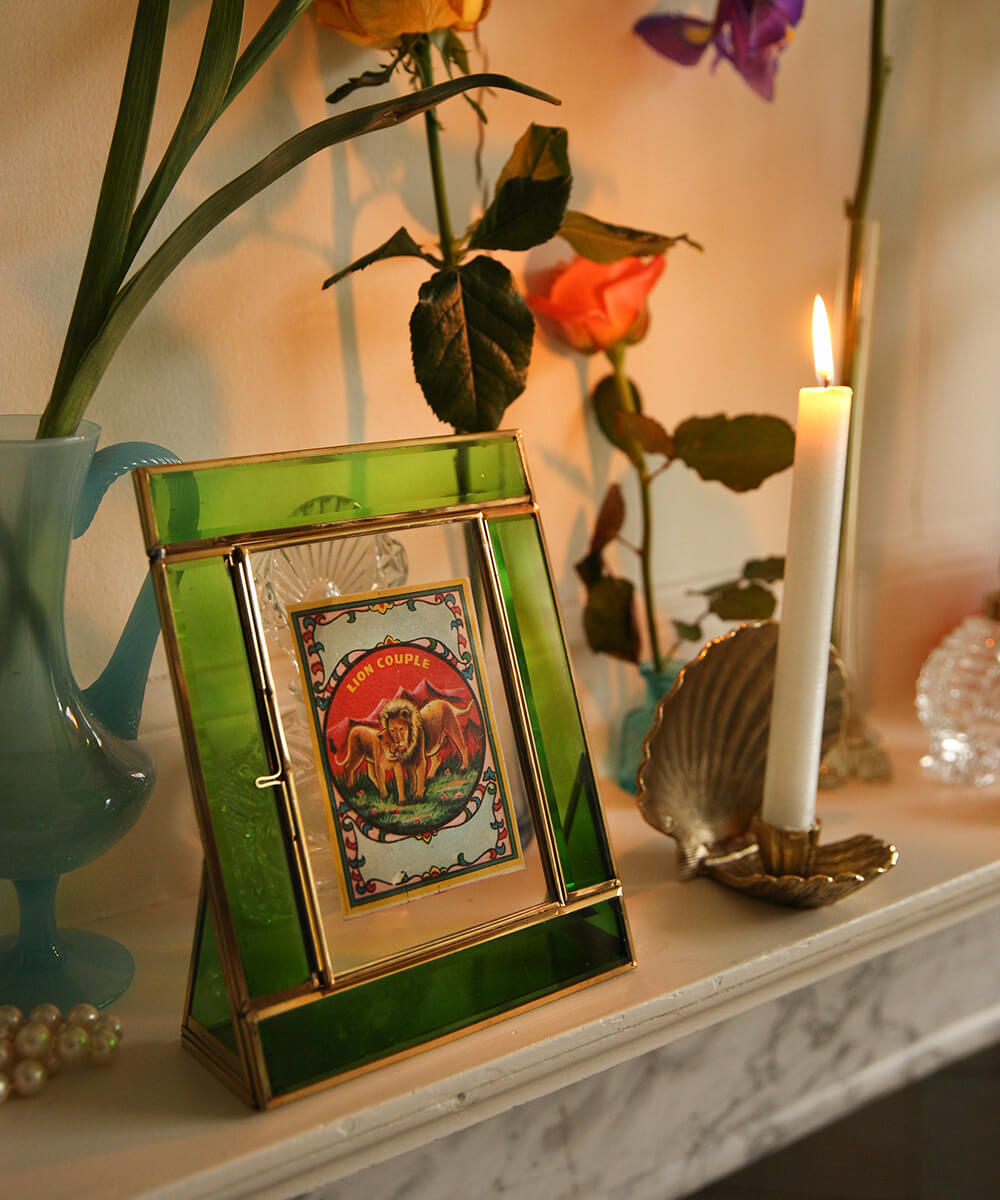 Bonnie Gekleurd Frame Groot Smaragdgroen in cadeaubox