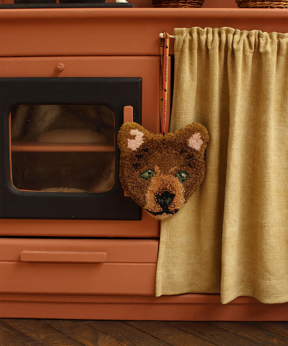 Pendentif Archie Ours à Carreaux