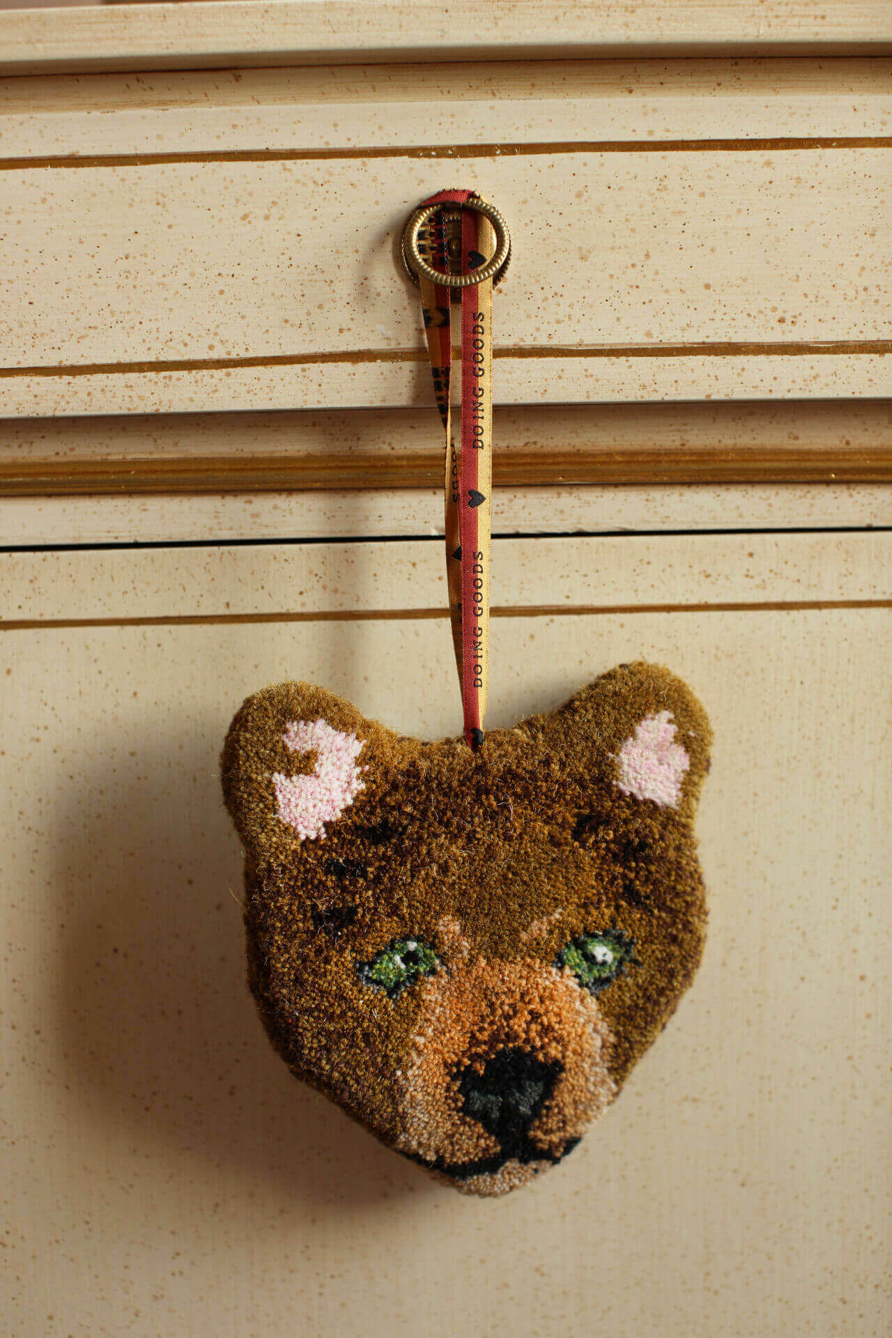 Pendentif Archie Ours à Carreaux