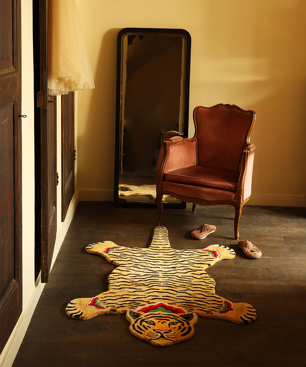 Babul Bombay Tiger Teppich L