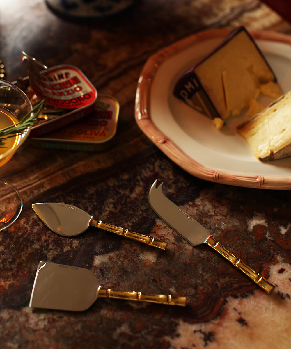 Bodhi Bamboo Cheese Set in Giftbox
