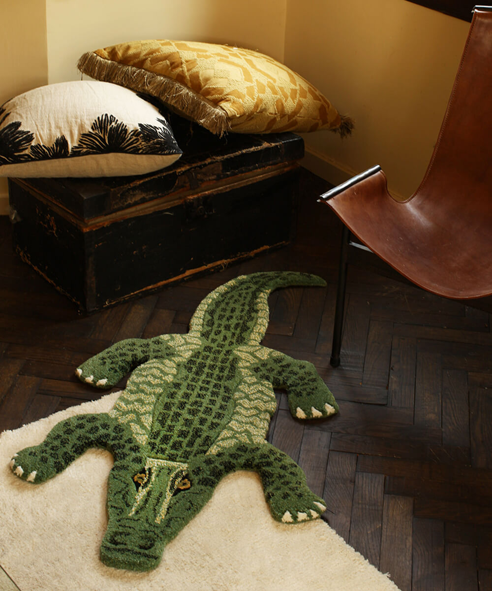 Coolio Krokodil Teppich S