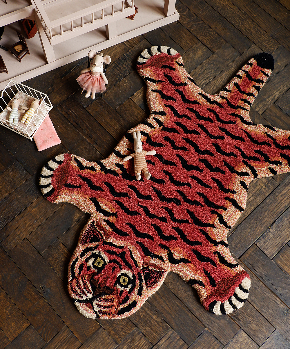 Tula Wise Tiger Rug Small