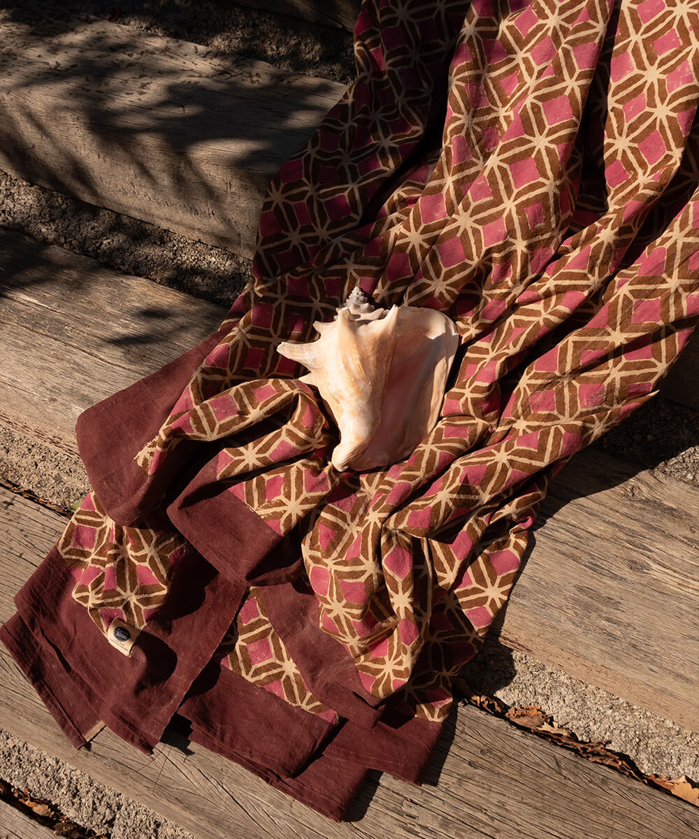 Helena Double Throw in Tote Bag