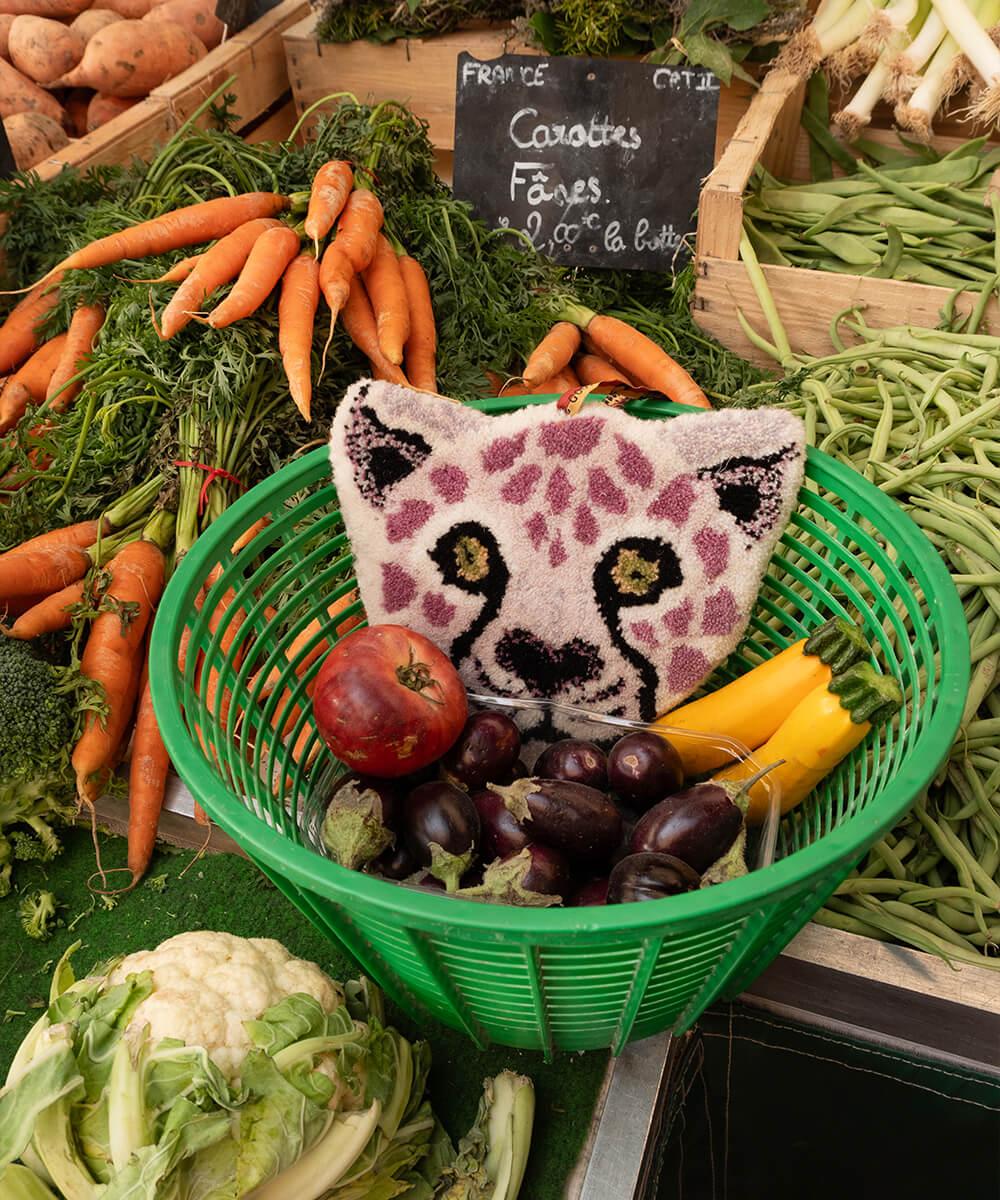 Lilly Luipaard Dierenkop Hanger