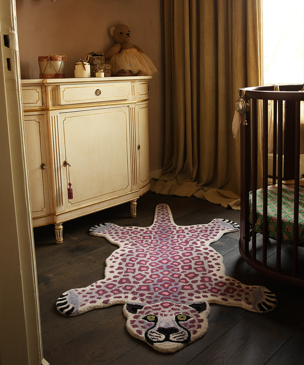 Lilly Leopard Rug Large