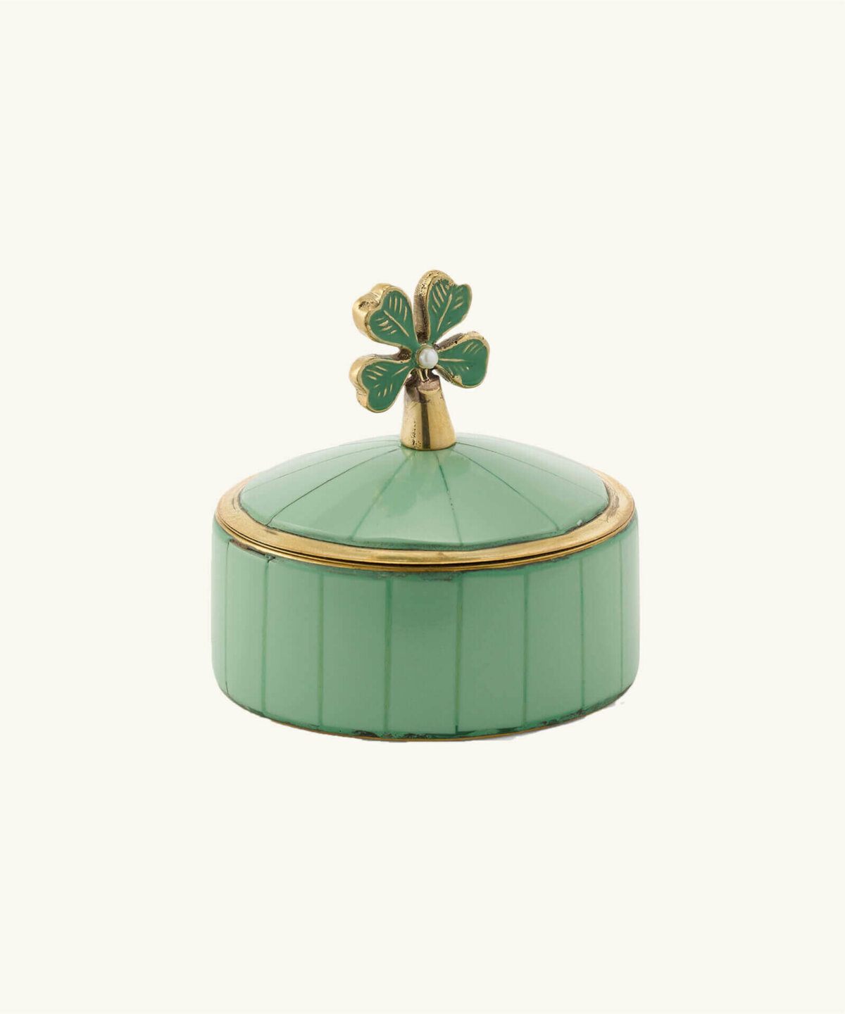 Lucky Clover Circus Box Medium Green