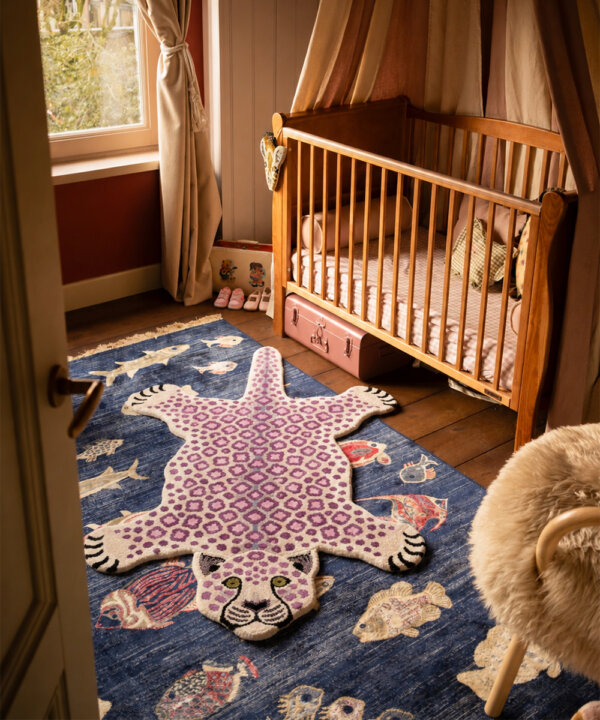 Lilly Leopard Teppich Large